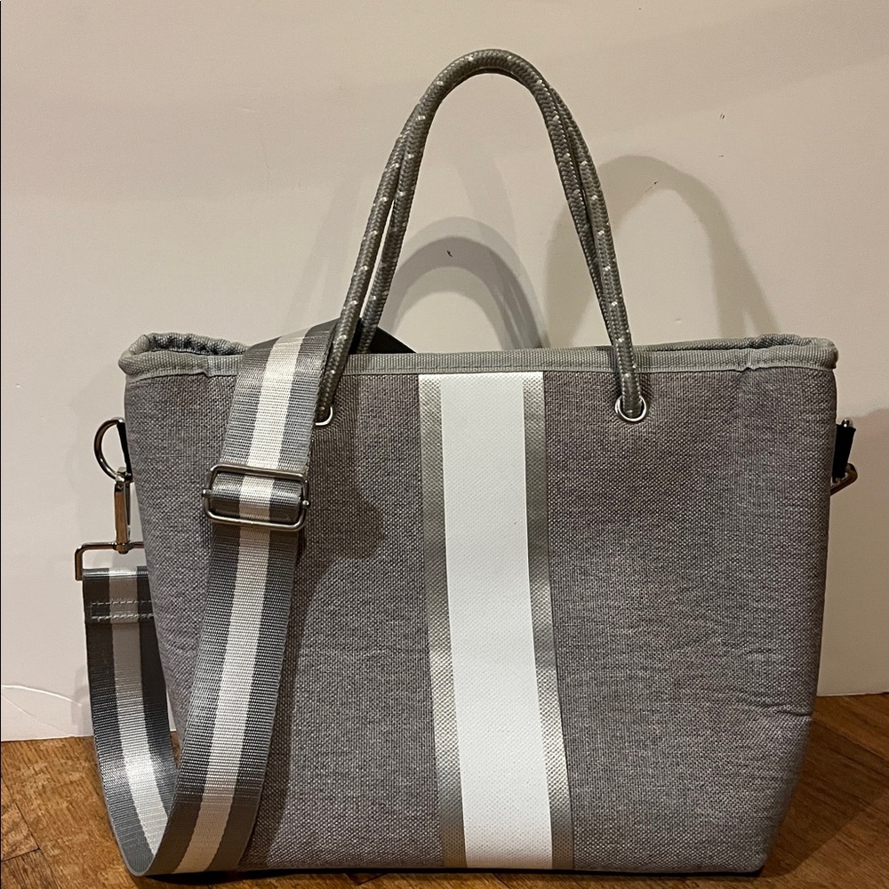 Haute Shore Gray and White Crossbody Bag - Picture 2 of 10